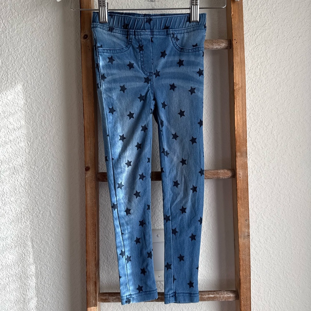 Lupilu Star Print Skinny Jeggings sz: 2-4Y